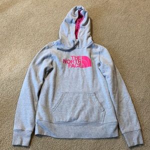 The North Face sweatshirt